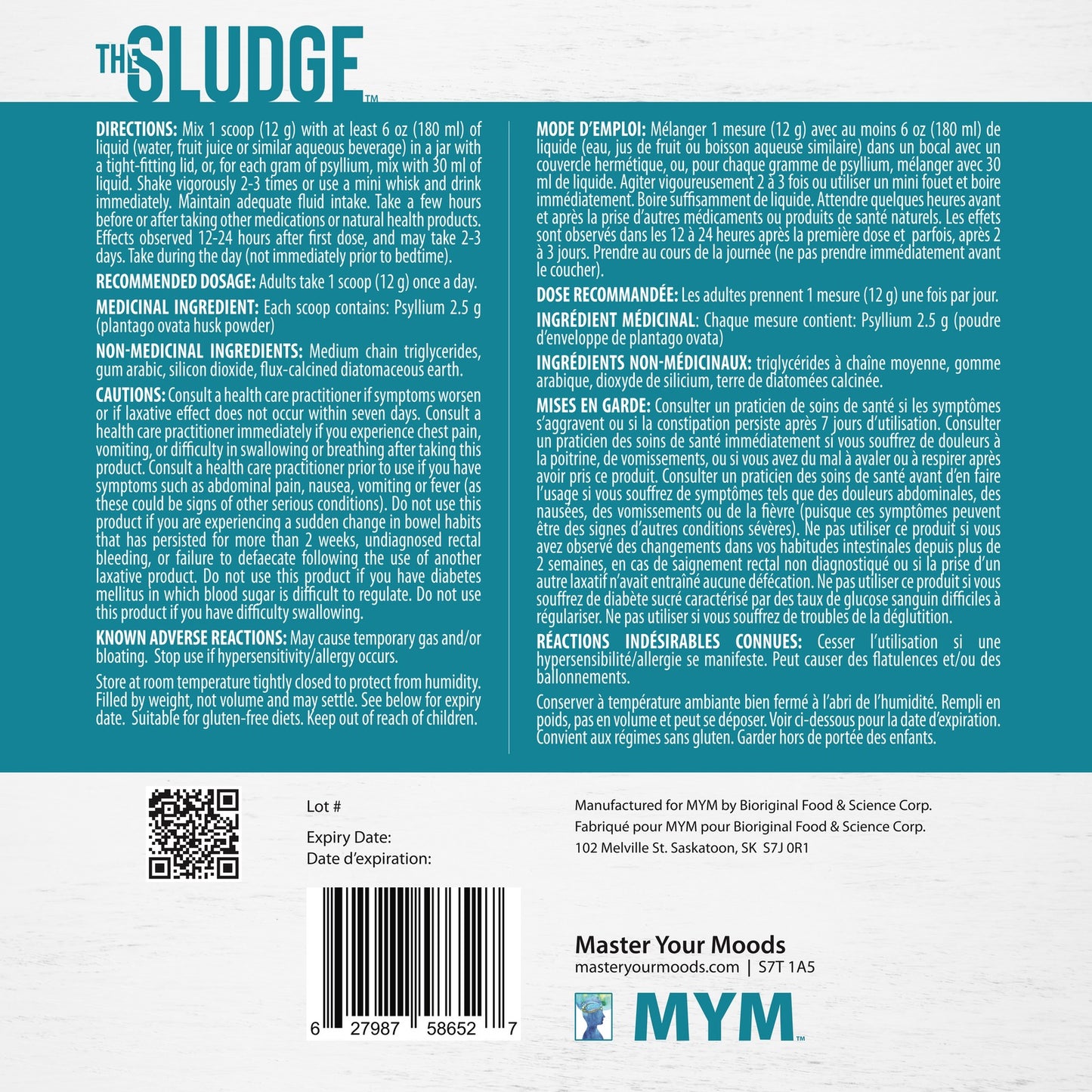 Master Your Moods The Sludge™ 240g