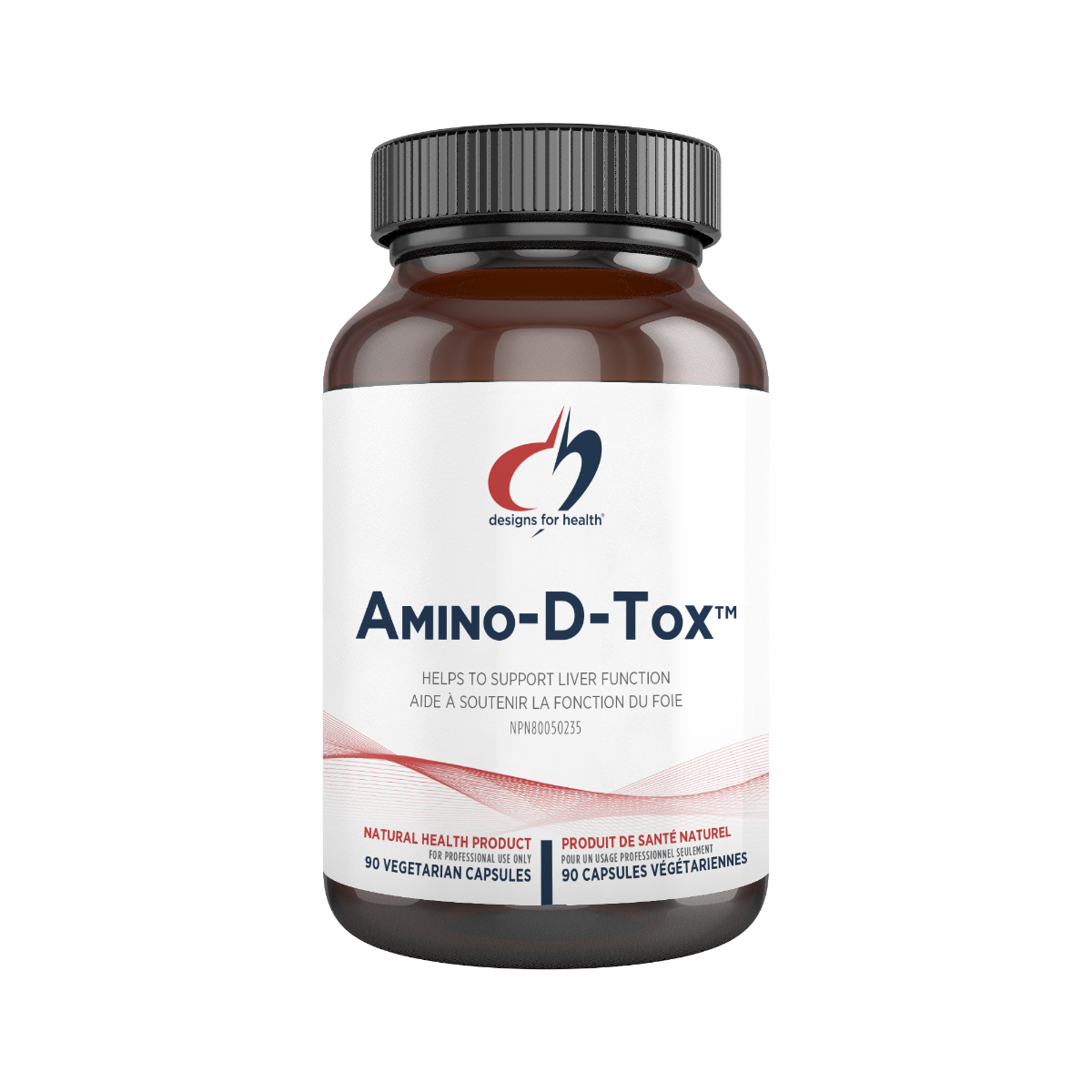 Designs for Health Amino D-Tox 90 Vegetarian Capsules