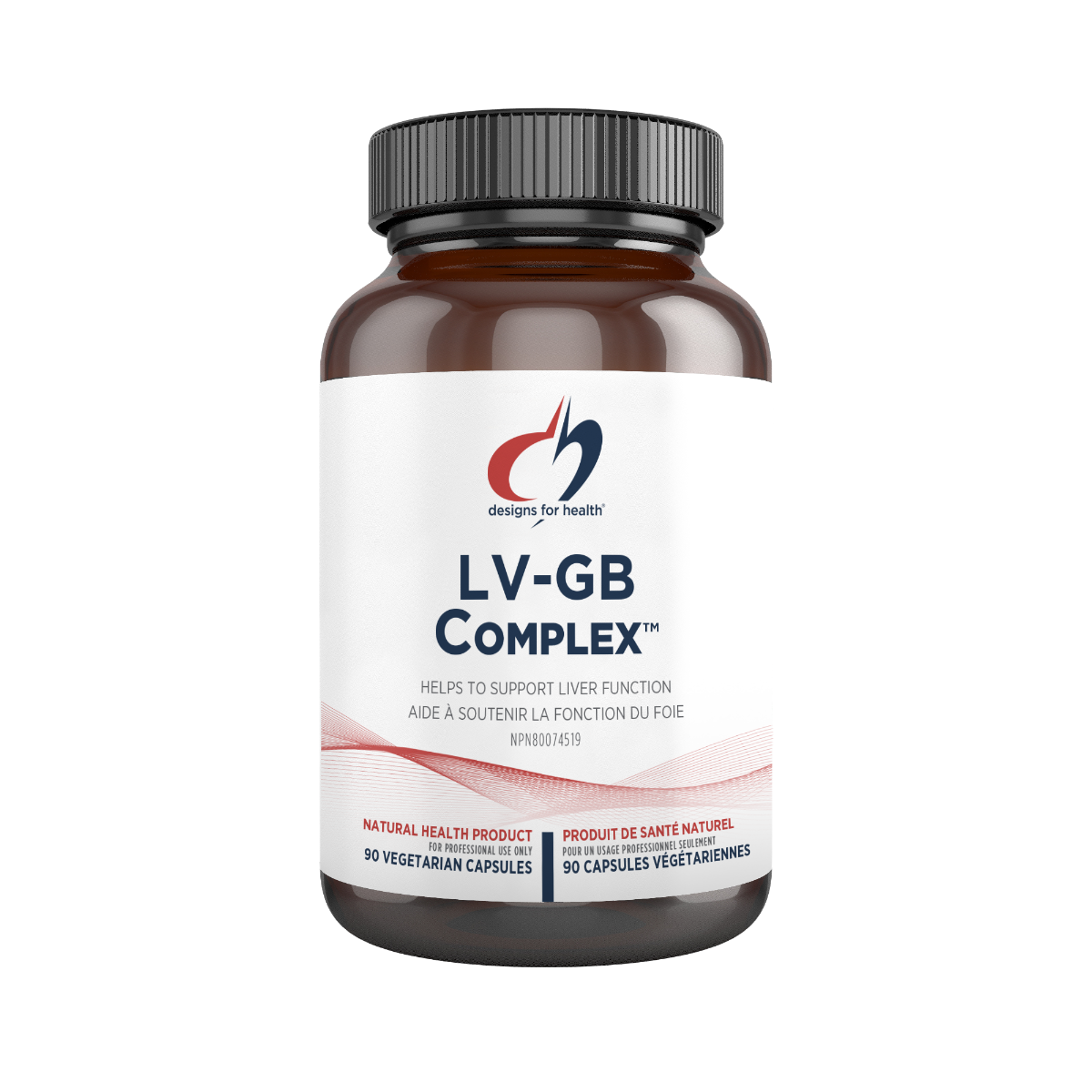 Designs for Health LV-GB Complex 90 Vegetarian Capsules