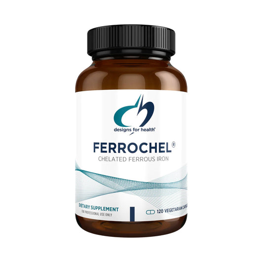 Designs for Health Ferrochel Iron Chelate 120 Vegetarian Capsules