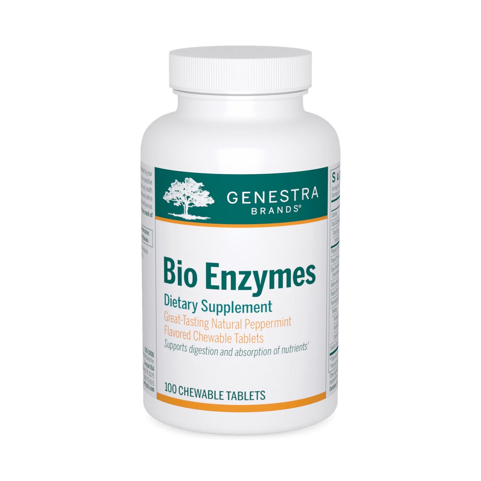 Genestra Bio Enzymes 100 Chewable Tablets – True Potential Health ...