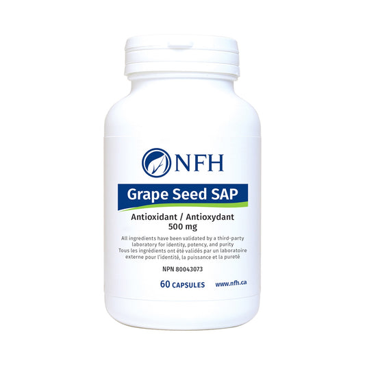 NFH Grape Seed SAP 60 Vegetable Capsules