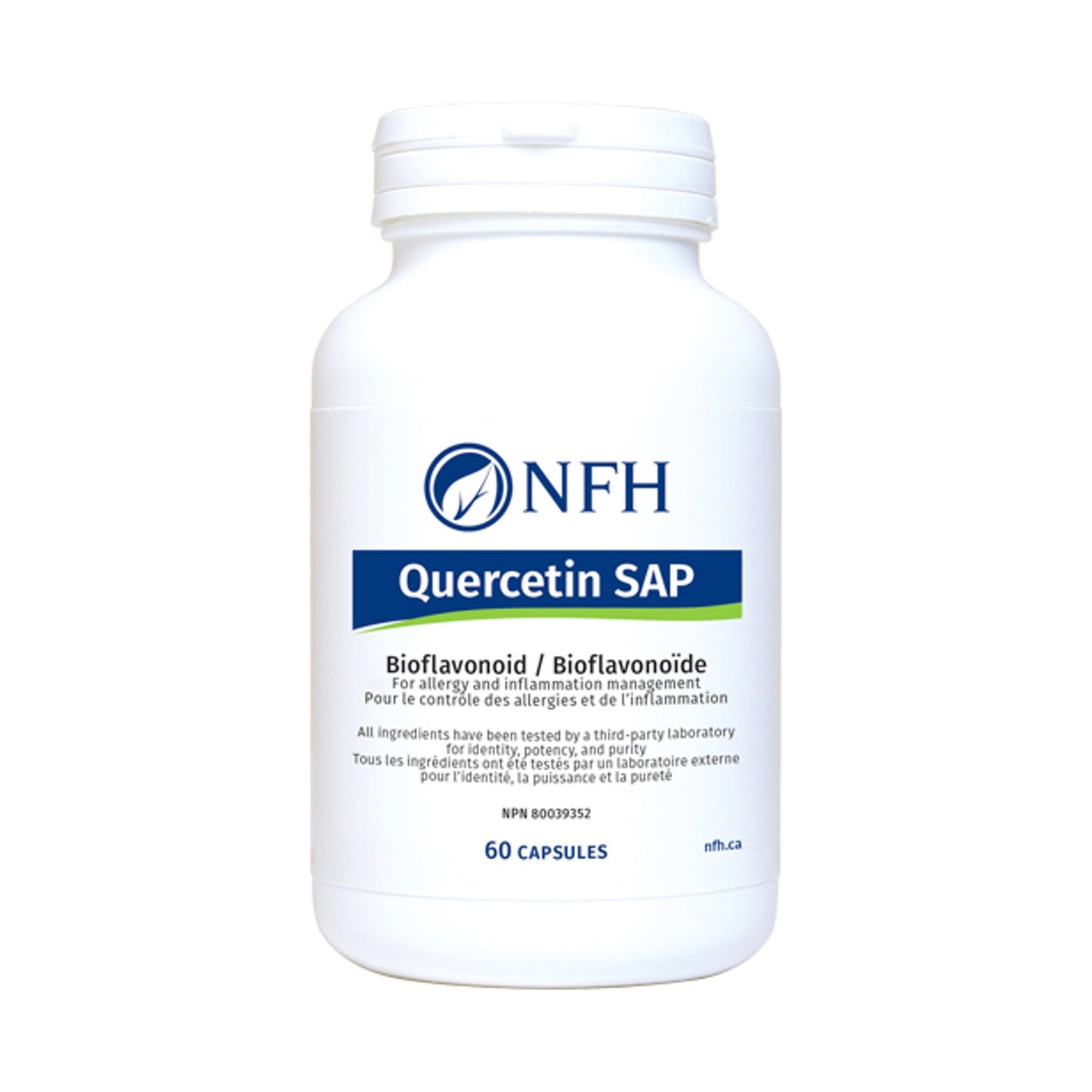 NFH Quercetin SAP 60 Vegetable Capsules